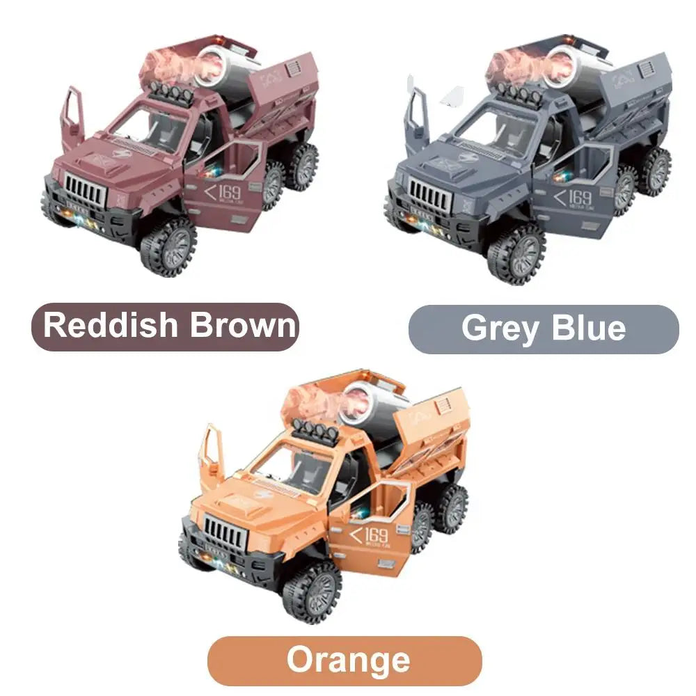 HKM-795539 Electric Spray Truck Toy with Music and Lights for Kids Ages 2-13