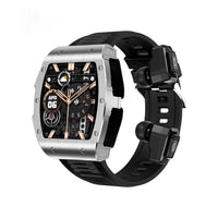 HKM-795795 2-in-1 Smart Watch with Bluetooth Calling, Waterproof, Heart Rate & Blood Pressure Monitoring, and Sleep Tracking