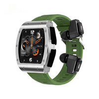 HKM-795795 2-in-1 Smart Watch with Bluetooth Calling, Waterproof, Heart Rate & Blood Pressure Monitoring, and Sleep Tracking