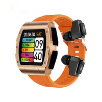 HKM-795795 2-in-1 Smart Watch with Bluetooth Calling, Waterproof, Heart Rate & Blood Pressure Monitoring, and Sleep Tracking
