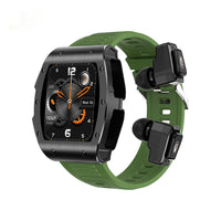 HKM-795795 2-in-1 Smart Watch with Bluetooth Calling, Waterproof, Heart Rate & Blood Pressure Monitoring, and Sleep Tracking