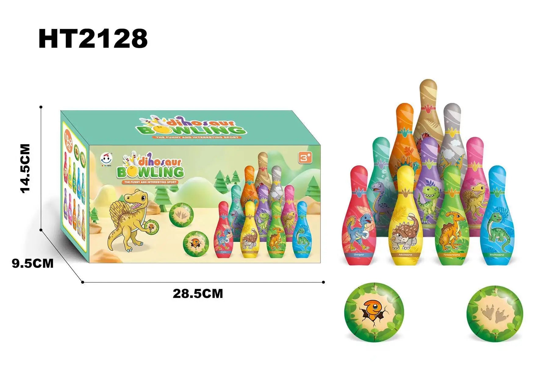HKM-796115 Children's Bowling Toy Set for Indoor and Outdoor Fun – Eco-Friendly Material, Suitable for Ages 2 and Up