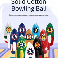 HKM-796115 Children's Bowling Toy Set for Indoor and Outdoor Fun – Eco-Friendly Material, Suitable for Ages 2 and Up