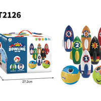 HKM-796115 Children's Bowling Toy Set for Indoor and Outdoor Fun – Eco-Friendly Material, Suitable for Ages 2 and Up