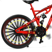 HKM-796243 1:8 Scale Die-Cast Mini Mountain Bike Model in Alloy - Unisex Toy for Ages 5 and Up