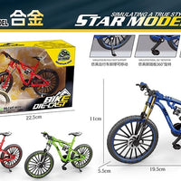 HKM-796243 1:8 Scale Die-Cast Mini Mountain Bike Model in Alloy - Unisex Toy for Ages 5 and Up