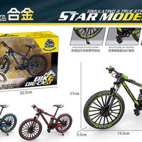 HKM-796243 1:8 Scale Die-Cast Mini Mountain Bike Model in Alloy - Unisex Toy for Ages 5 and Up