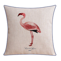 HKM-796243 Classical Seaweed Starfish Thick Cotton Linen Pillow Cover - Multiple Sizes Available
