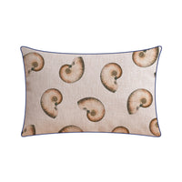 HKM-796243 Classical Seaweed Starfish Thick Cotton Linen Pillow Cover - Multiple Sizes Available