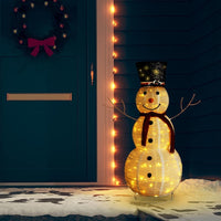 HKM-796243 LED Snowman Holiday Decoration - 60 cm with Multiple Lighting Effects