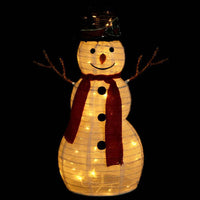 HKM-796243 LED Snowman Holiday Decoration - 60 cm with Multiple Lighting Effects
