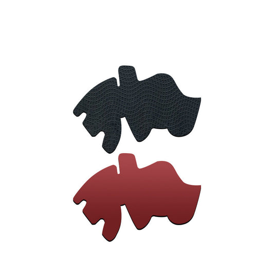 HKM-796307 Silicone Gamepad Stickers Pair for Enhanced Grip and Comfort