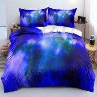 HKM-796435 Cartoon Anime Digital Printed Three-Piece Bedding Set in Yellow
