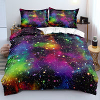 HKM-796435 Cartoon Anime Digital Printed Three-Piece Bedding Set in Yellow