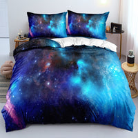 HKM-796435 Cartoon Anime Digital Printed Three-Piece Bedding Set in Yellow