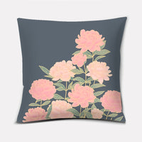 HKM-796499 Super Soft Polyester/Cotton Pillowcase with Hidden Zip Closure for Home Decor