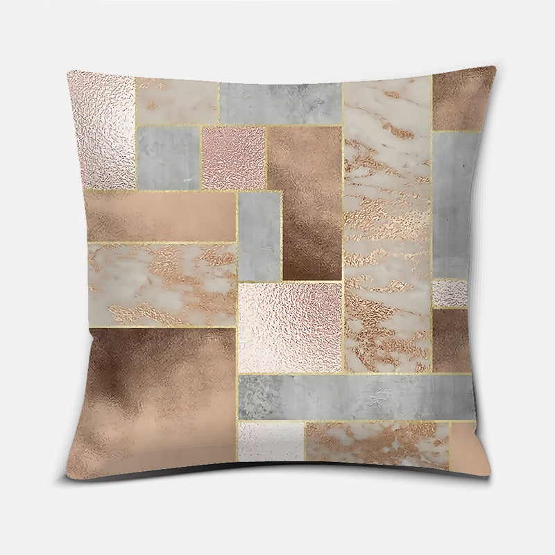 HKM-796499 Super Soft Polyester/Cotton Pillowcase with Hidden Zip Closure for Home Decor