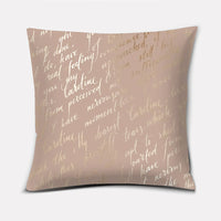 HKM-796499 Super Soft Polyester/Cotton Pillowcase with Hidden Zip Closure for Home Decor