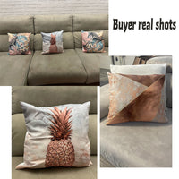 HKM-796499 Super Soft Polyester/Cotton Pillowcase with Hidden Zip Closure for Home Decor