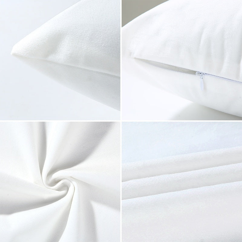 HKM-796499 Super Soft Polyester/Cotton Pillowcase with Hidden Zip Closure for Home Decor