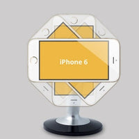 HKM-796499 Universal Lazy Tablet & Phone Holder Stand with Rotating Function – Aluminum Alloy, 3-in-1 Design