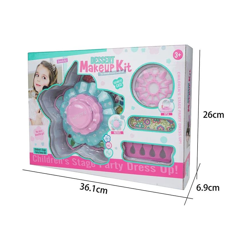 HKM-796691 Water Soluble Princess Makeup Kit in Star Shape for Creative Play Ages 3+