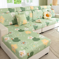 HKM-796755 Fashionable Ice Silk Sofa Cover with Various Print Designs and Size Options