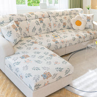 HKM-796755 Fashionable Ice Silk Sofa Cover with Various Print Designs and Size Options
