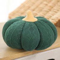 HKM-796755 Pumpkin Round Silk Plush Pillow in Various Colors and Sizes