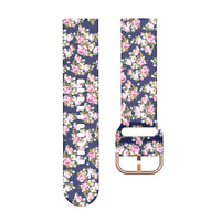 HKM-796947 Silicone Replacement Watch Strap - Compatible with 20mm & 22mm Interfaces