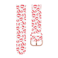 HKM-796947 Silicone Replacement Watch Strap - Compatible with 20mm & 22mm Interfaces