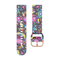 HKM-796947 Silicone Replacement Watch Strap - Compatible with 20mm & 22mm Interfaces