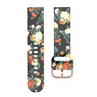 HKM-796947 Silicone Replacement Watch Strap - Compatible with 20mm & 22mm Interfaces