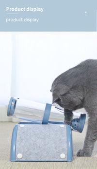 HKM-797203 Cat Self-Hi Relieving Stuffy Automatic Feeding Toy