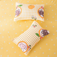 HKM-797395 Cartoon-Themed Four-Piece Bedding Set in Skin-Friendly Cotton for 1.5m, 1.8m, and 2.0m Beds