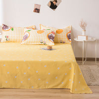 HKM-797395 Cartoon-Themed Four-Piece Bedding Set in Skin-Friendly Cotton for 1.5m, 1.8m, and 2.0m Beds