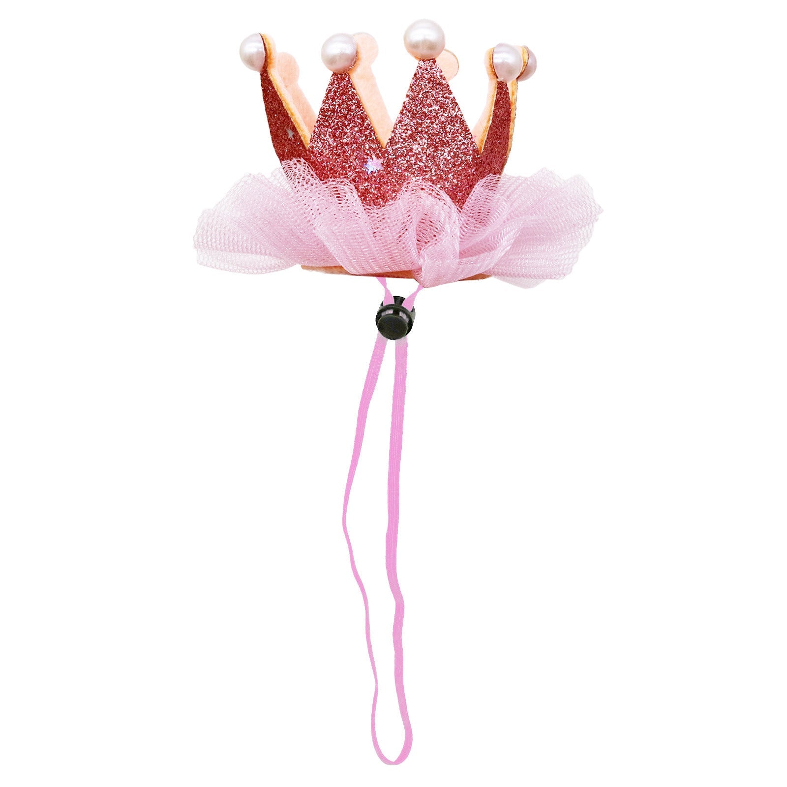 HKM-797395 Pet Dog Crown Hat in Multiple Colors for Birthday Parties