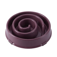 HKM-797459 Slow Food Anti-Tipping Cat Bowl - Split Design, Easy to Clean, Available in Various Colors