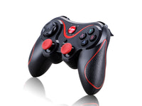HKM-797459 Wireless Bluetooth Gamepad for Android/iOS/Win/PS3 - Includes Handle, Bracket, Charging Cable, and Manual