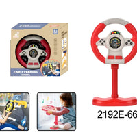HKM-797587 360 Degree Rotating Baby Steering Wheel Toy for Early Education and Hand Coordination