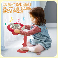 HKM-797587 360 Degree Rotating Baby Steering Wheel Toy for Early Education and Hand Coordination