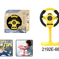HKM-797587 360 Degree Rotating Baby Steering Wheel Toy for Early Education and Hand Coordination