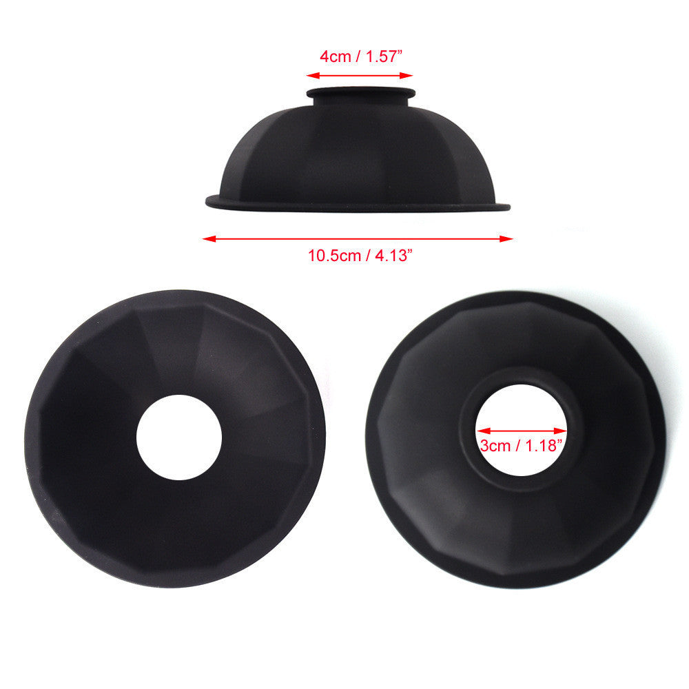 HKM-797651 Silicone Mobile Phone Lens Hood for Enhanced Photo and Video Clarity
