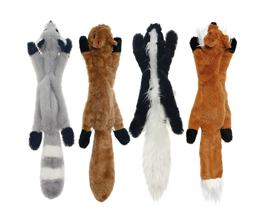 HKM-797779 Plush Dog Toy with Built-in Sound Generators for Interactive Play
