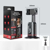 HKM-797843 360° Auto Face Tracking Tripod with AI Rotation and One-Touch Control for Smartphones