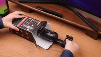 HKM-797843 360° Auto Face Tracking Tripod with AI Rotation and One-Touch Control for Smartphones