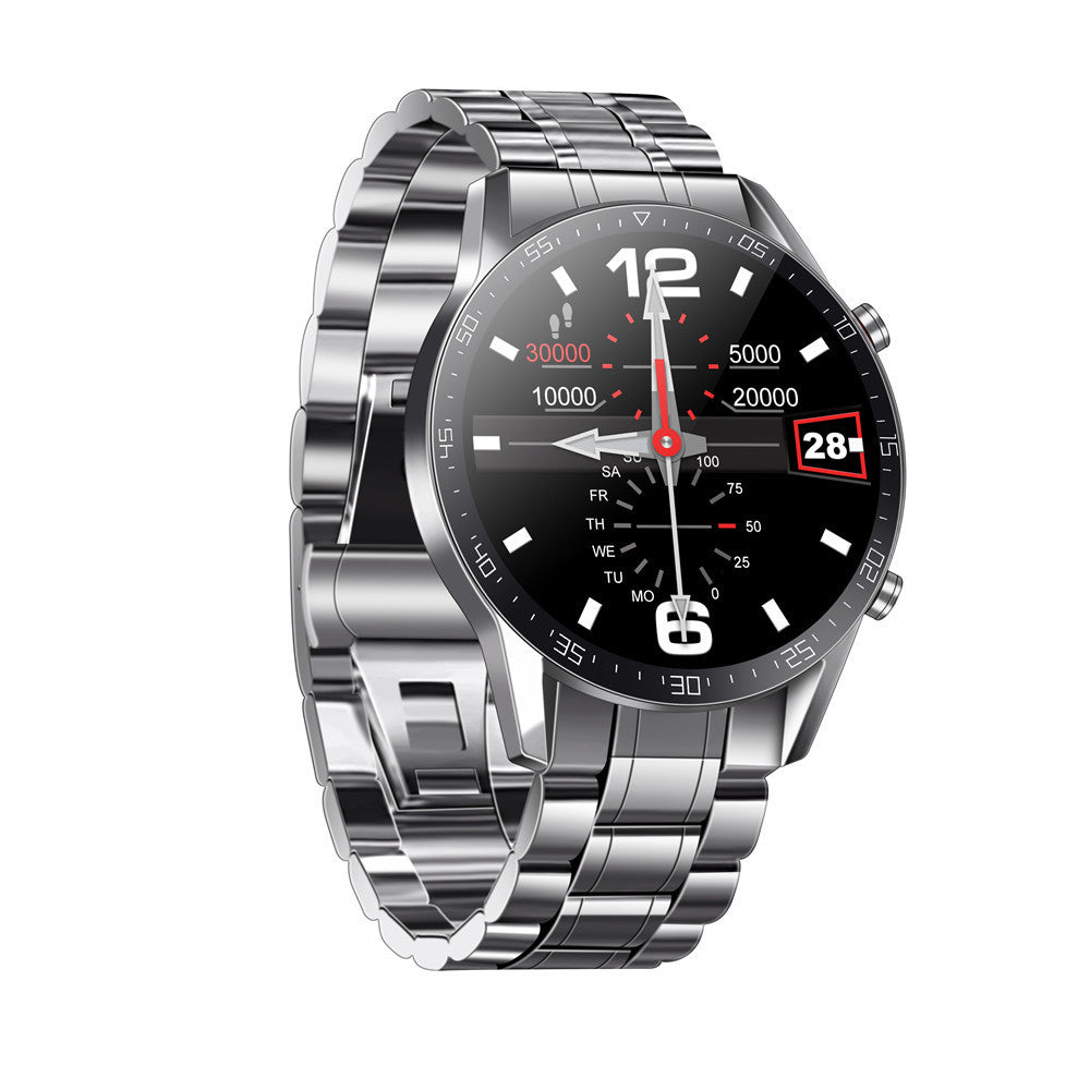 HKM-798099 Stylish Bluetooth Health Monitoring Watch with Steel Band for Business and Everyday Use