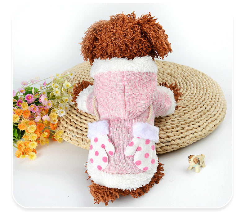 HKM-798163 Cozy Christmas Dog Sweater in Various Sizes for Festive Pups