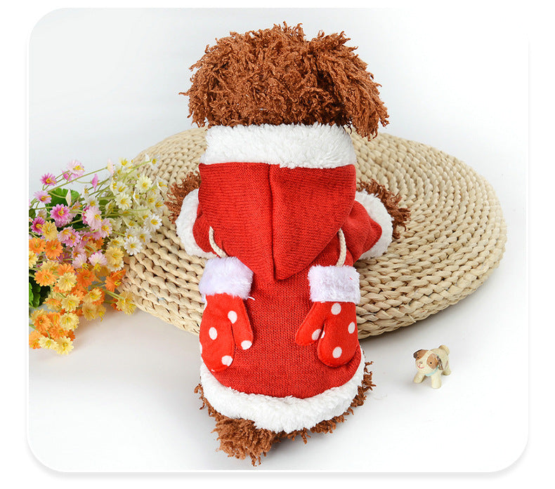 HKM-798163 Cozy Christmas Dog Sweater in Various Sizes for Festive Pups