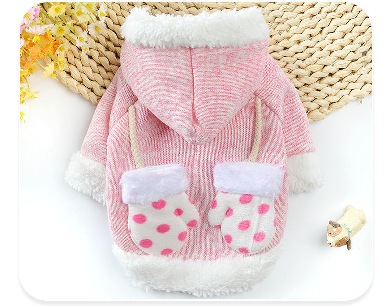 HKM-798163 Cozy Christmas Dog Sweater in Various Sizes for Festive Pups